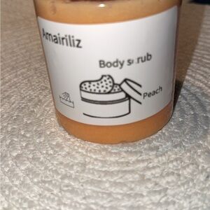 Peach Body Scrub